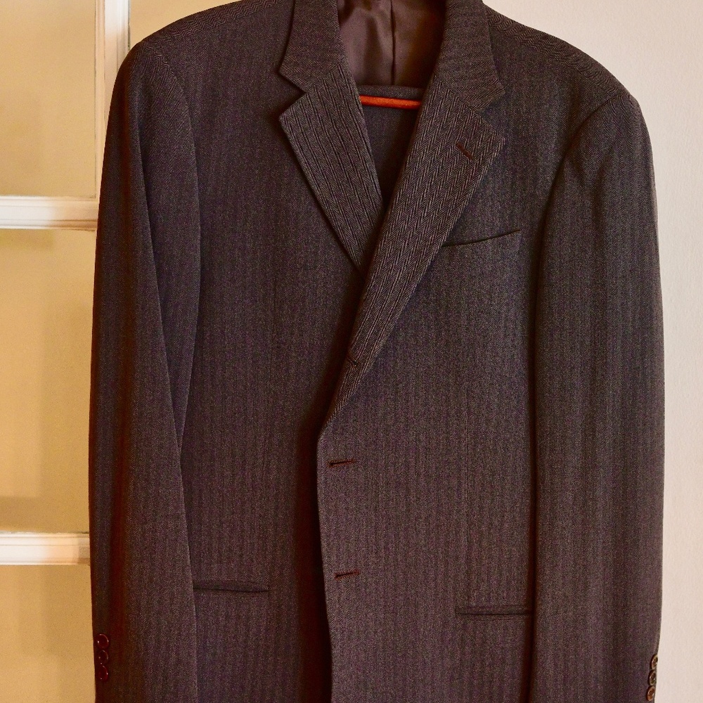 Armani Collezioni Suit, Brown, 42R, EUC